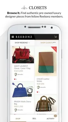 Reebonz android App screenshot 2